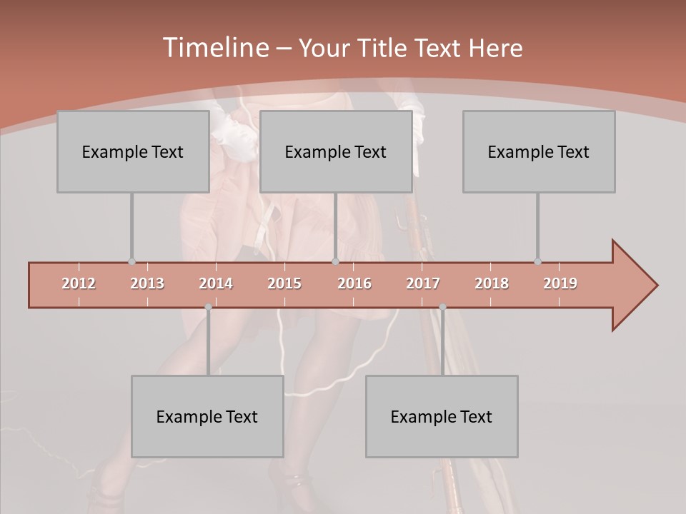 Sexy Maid Domestic PowerPoint Template