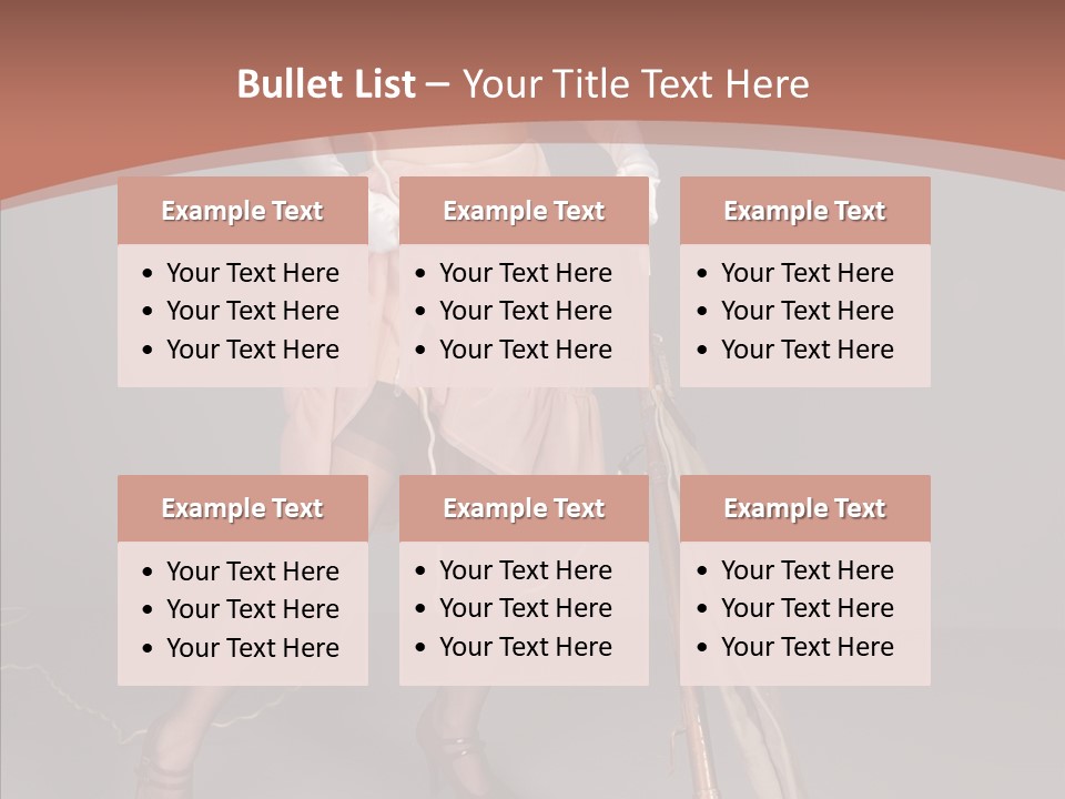 Sexy Maid Domestic PowerPoint Template