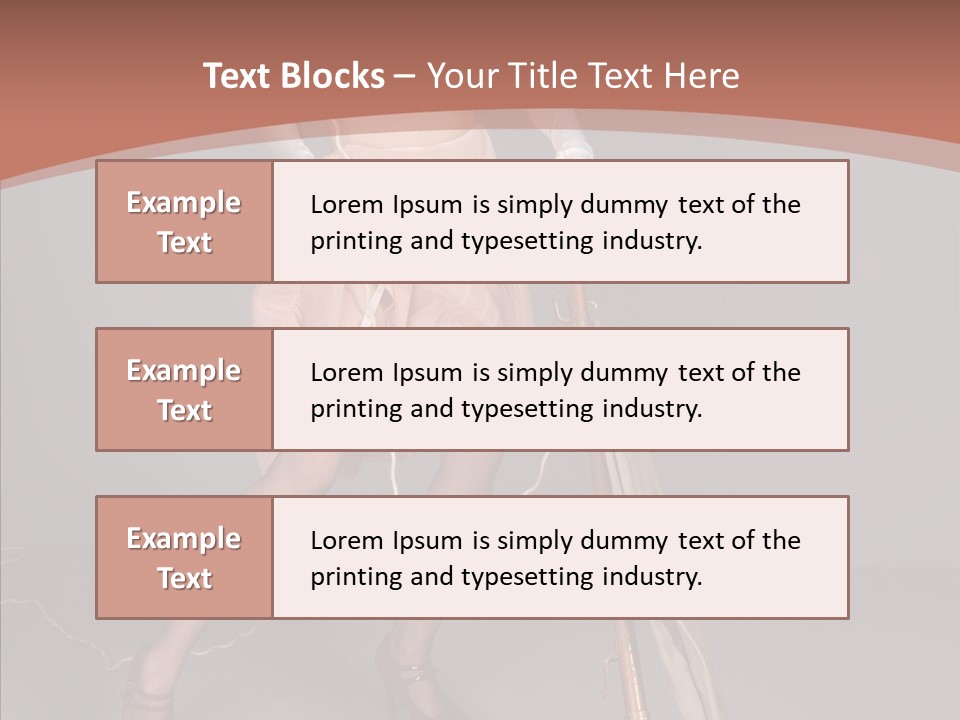 Sexy Maid Domestic PowerPoint Template