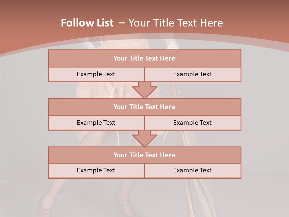 Sexy Maid Domestic PowerPoint Template