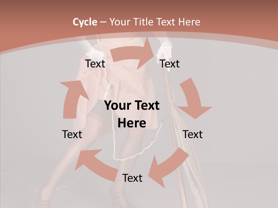 Sexy Maid Domestic PowerPoint Template