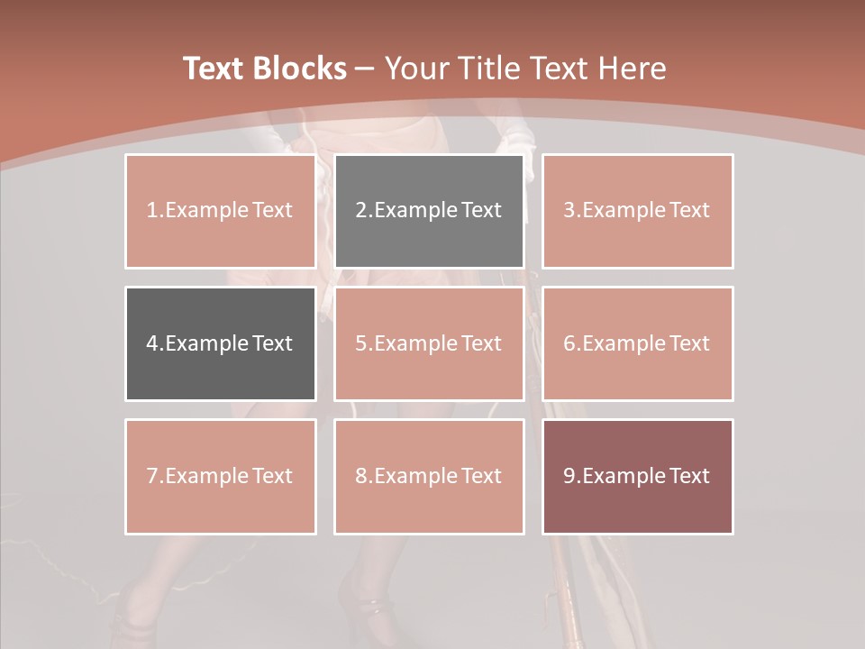 Sexy Maid Domestic PowerPoint Template