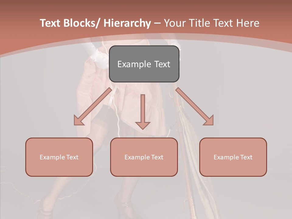 Sexy Maid Domestic PowerPoint Template