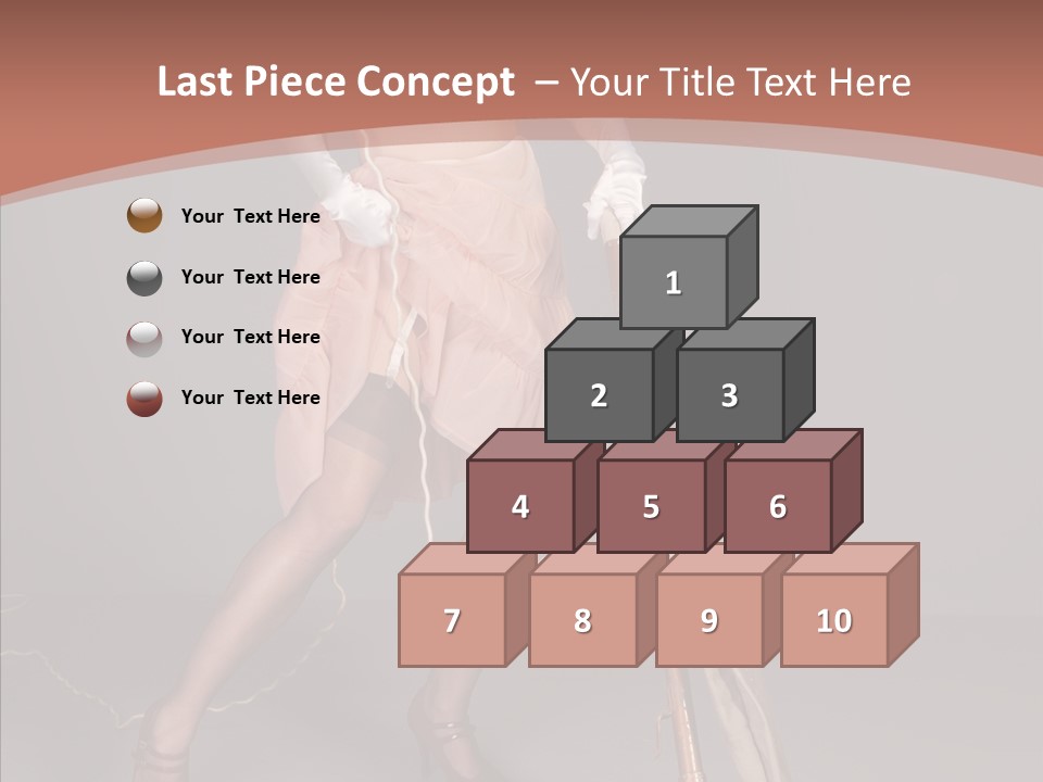 Sexy Maid Domestic PowerPoint Template