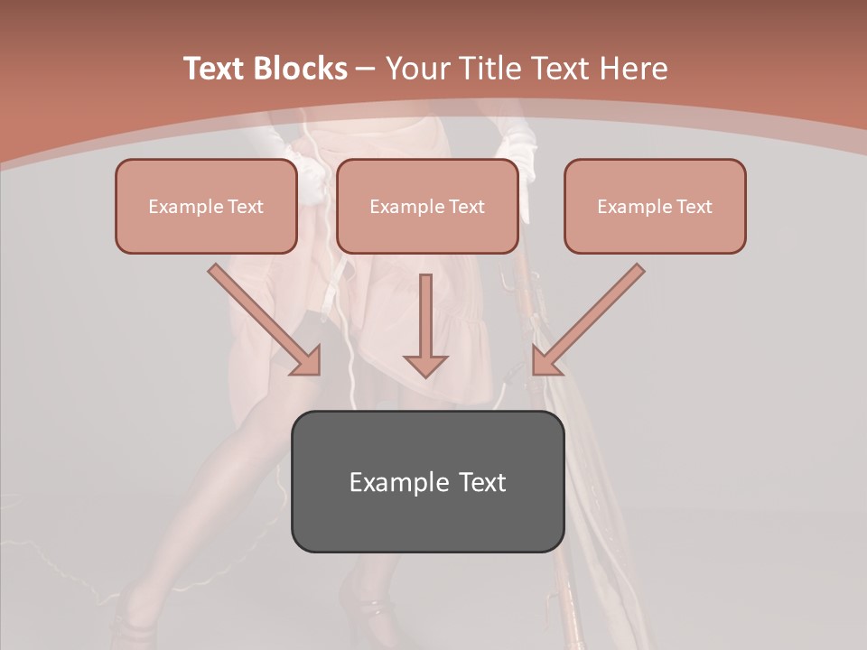 Sexy Maid Domestic PowerPoint Template