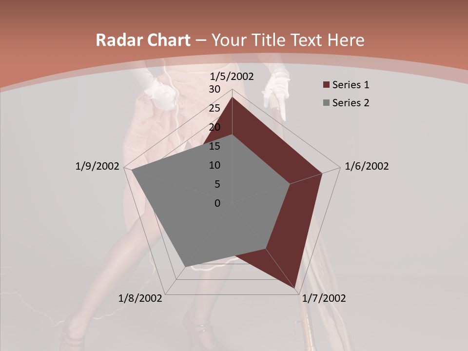 Sexy Maid Domestic PowerPoint Template