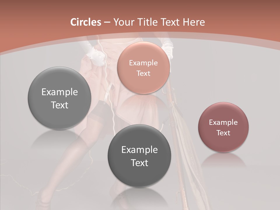 Sexy Maid Domestic PowerPoint Template