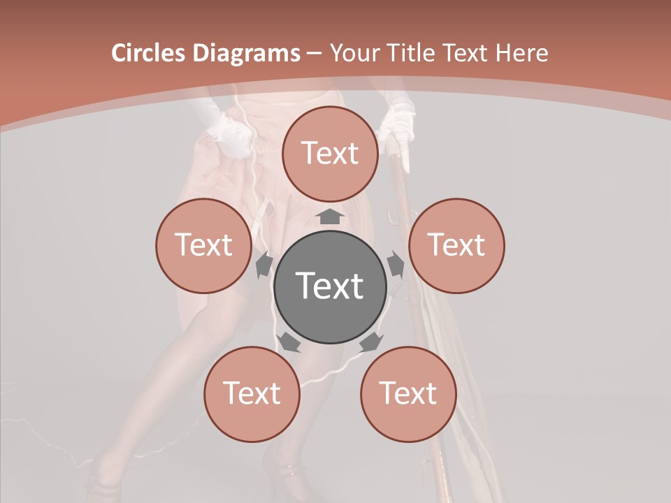 Sexy Maid Domestic PowerPoint Template