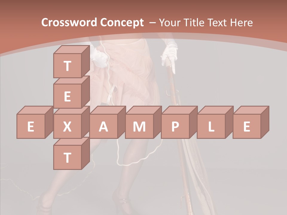 Sexy Maid Domestic PowerPoint Template