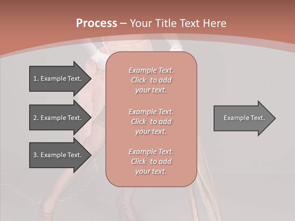 Sexy Maid Domestic PowerPoint Template