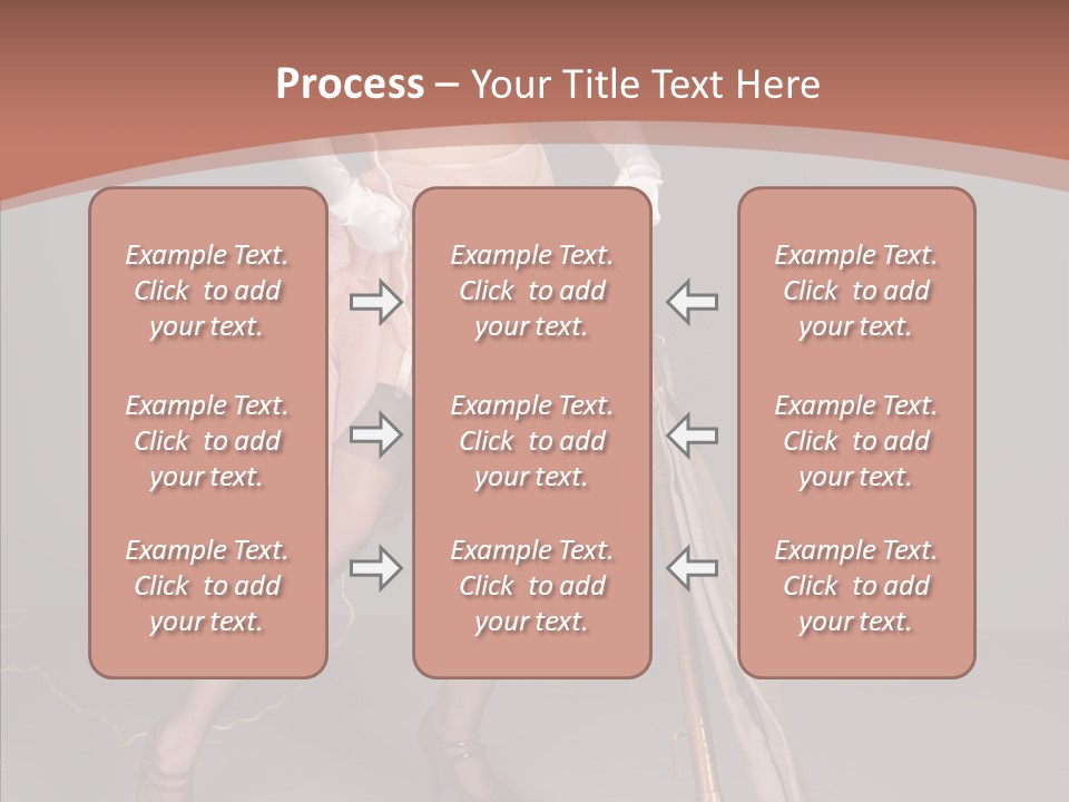 Sexy Maid Domestic PowerPoint Template