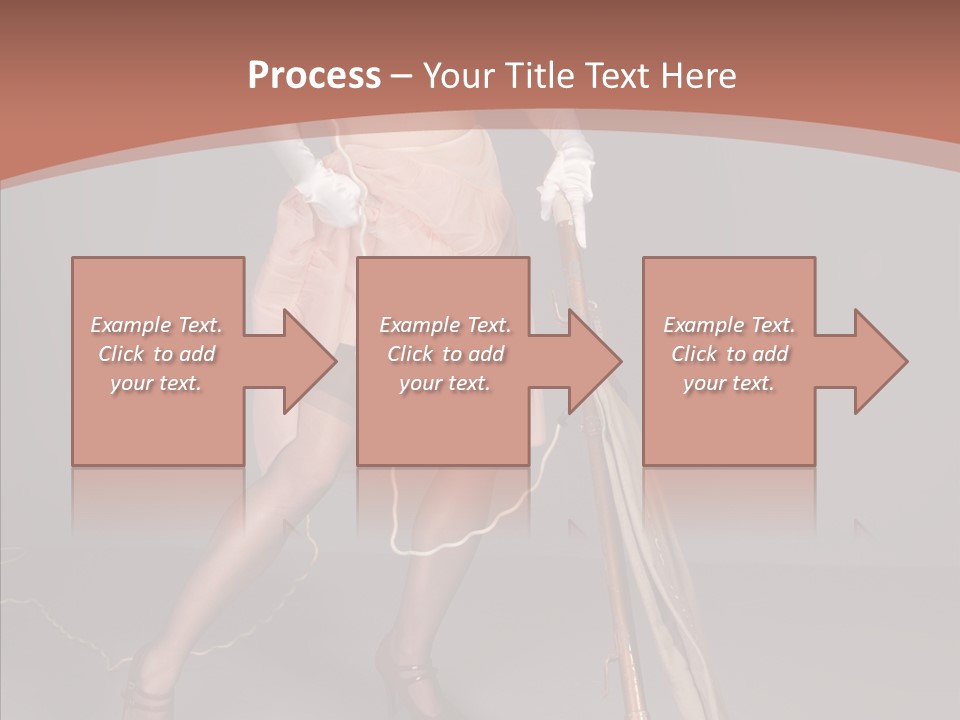 Sexy Maid Domestic PowerPoint Template