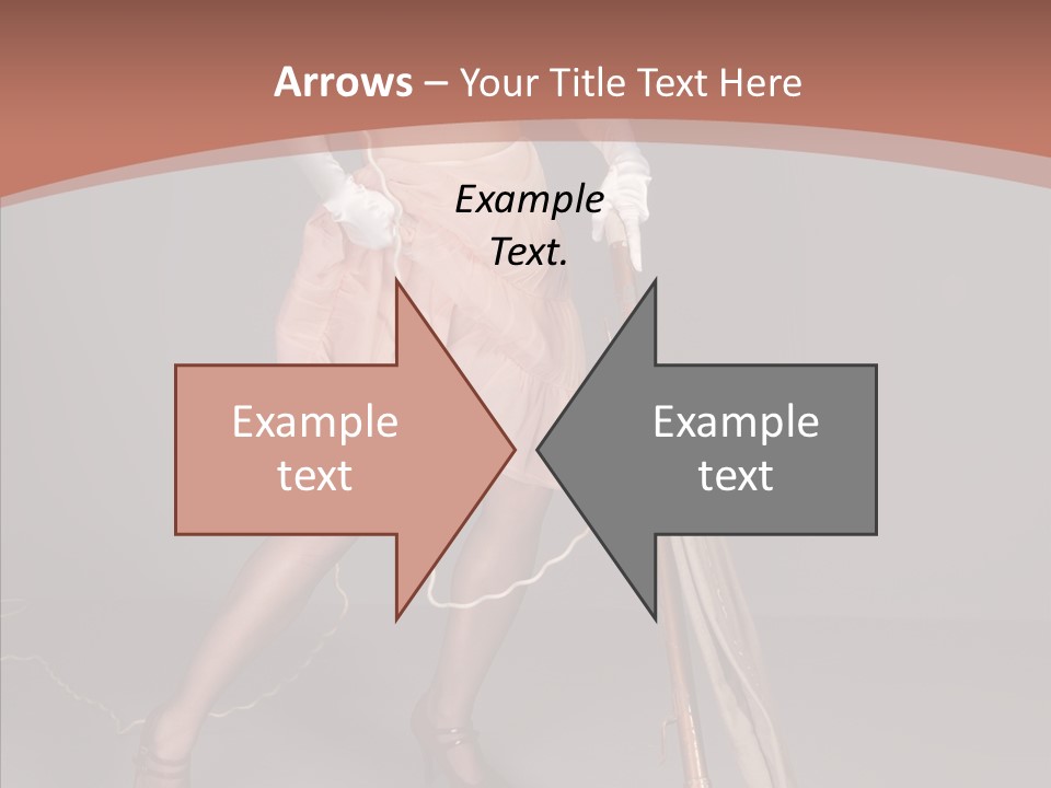 Sexy Maid Domestic PowerPoint Template