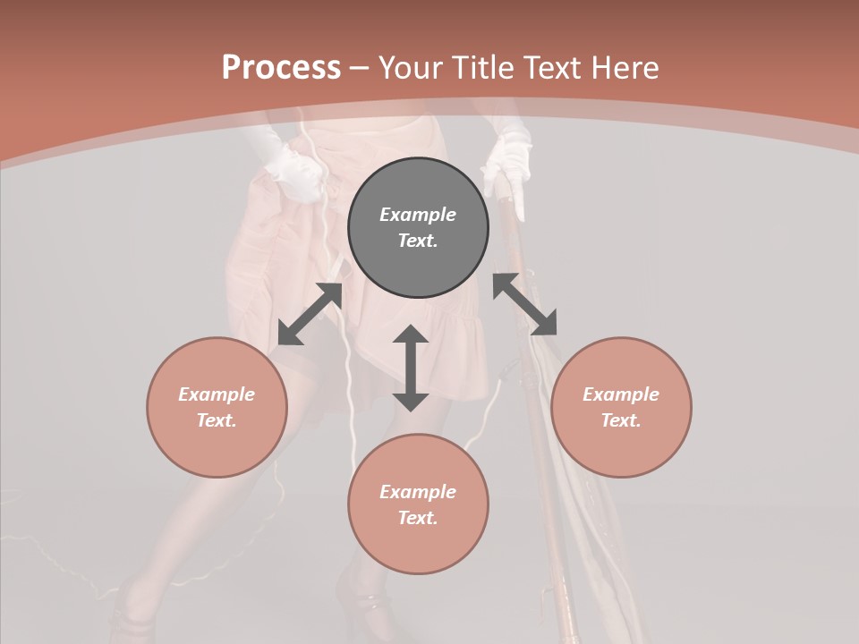 Sexy Maid Domestic PowerPoint Template