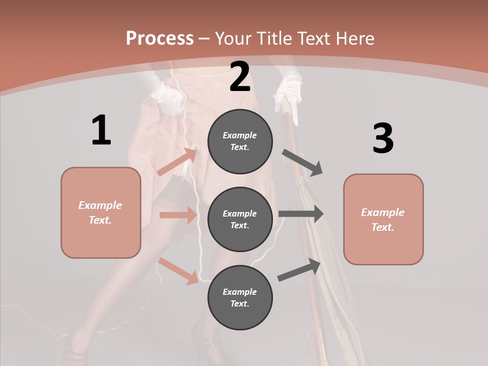 Sexy Maid Domestic PowerPoint Template