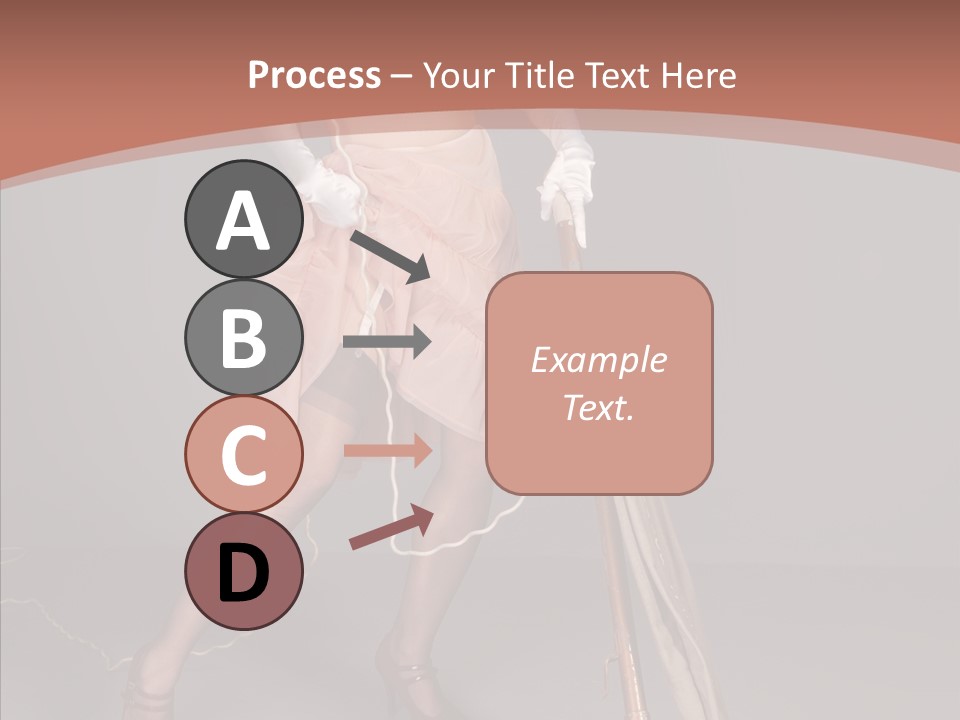 Sexy Maid Domestic PowerPoint Template