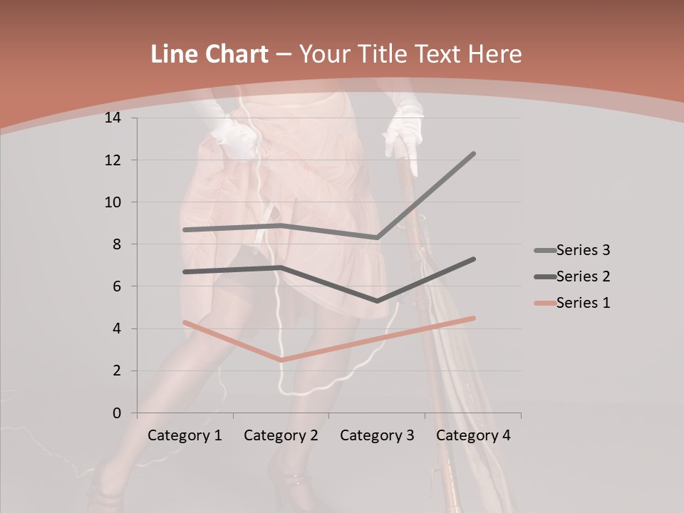 Sexy Maid Domestic PowerPoint Template