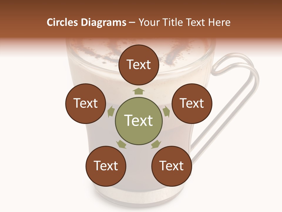 Cardiac Medicine Cafe PowerPoint Template