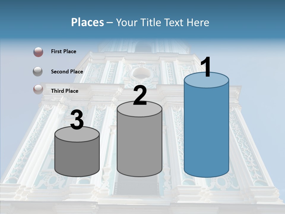 Building Below Outdoor PowerPoint Template