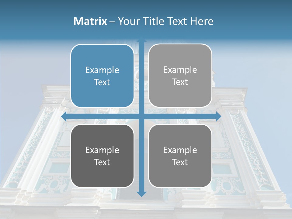 Building Below Outdoor PowerPoint Template