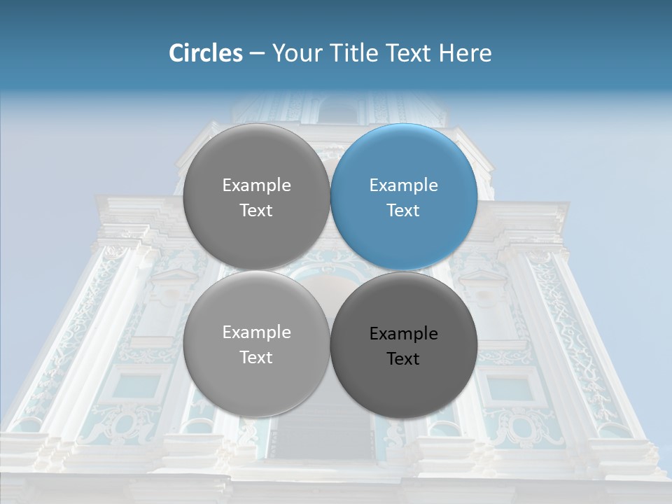 Building Below Outdoor PowerPoint Template