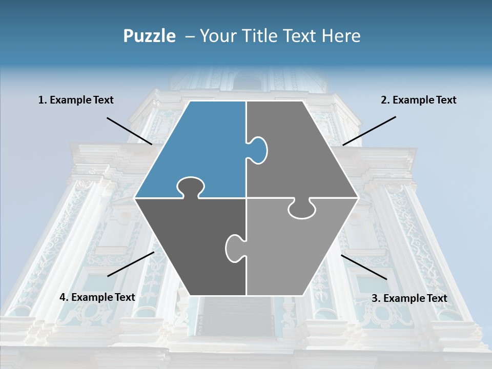 Building Below Outdoor PowerPoint Template