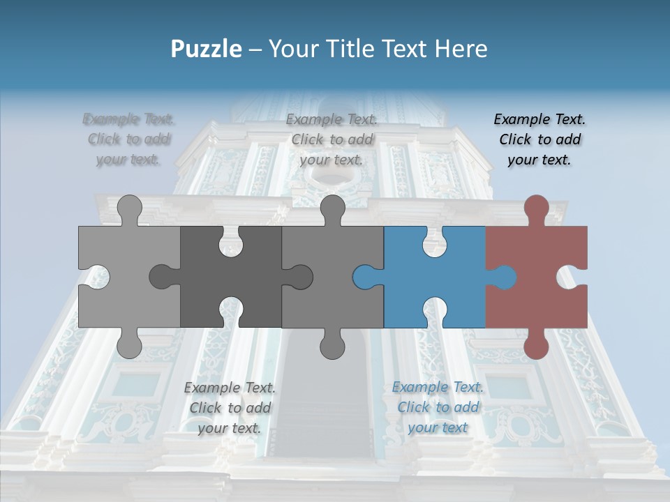 Building Below Outdoor PowerPoint Template