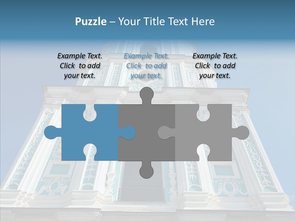 Building Below Outdoor PowerPoint Template