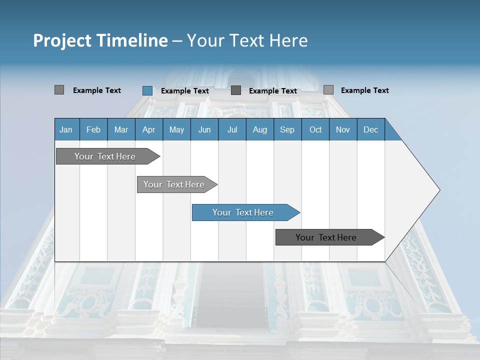 Building Below Outdoor PowerPoint Template