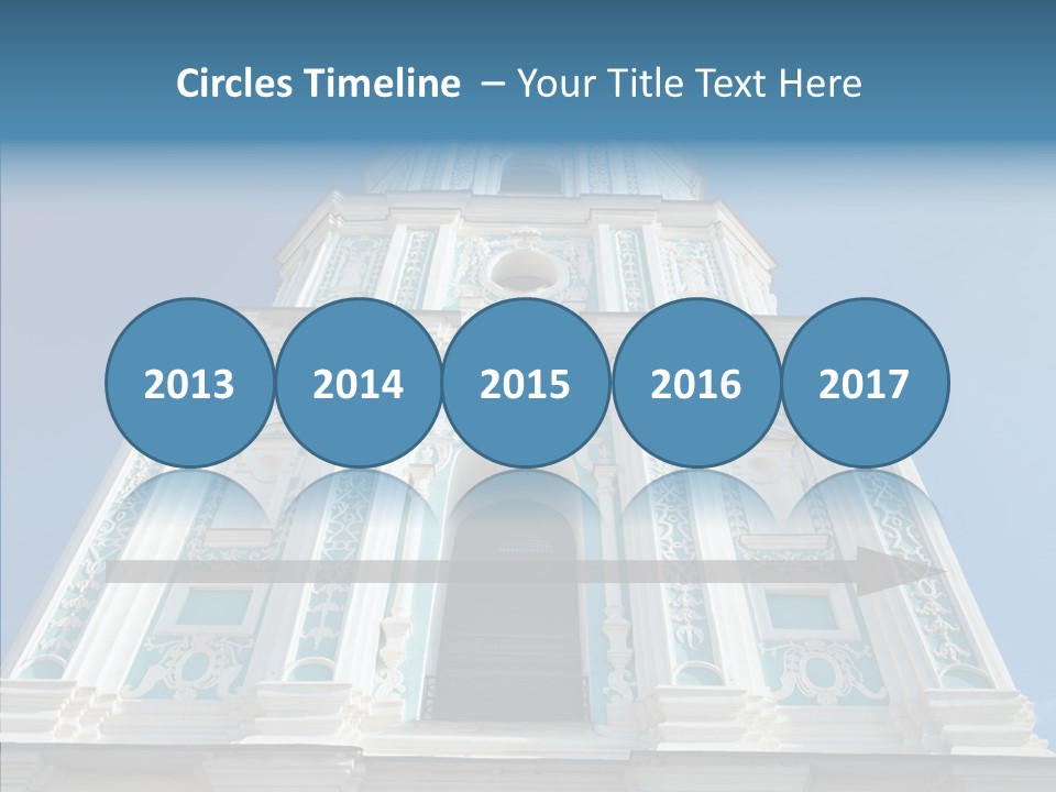 Building Below Outdoor PowerPoint Template