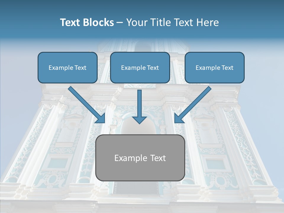 Building Below Outdoor PowerPoint Template