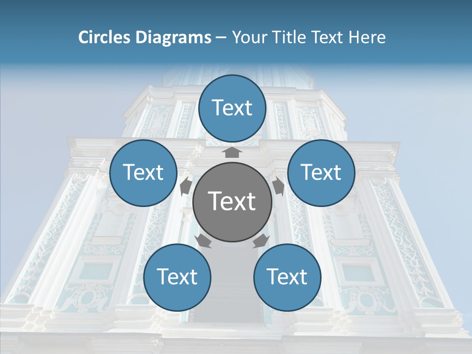 Building Below Outdoor PowerPoint Template