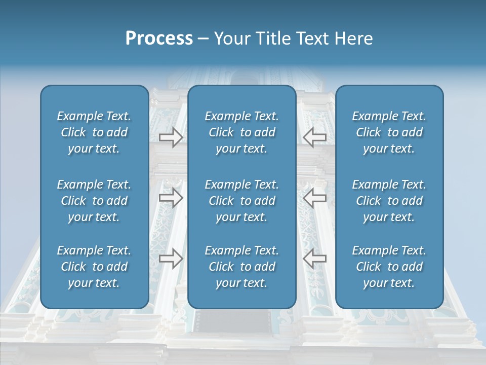 Building Below Outdoor PowerPoint Template