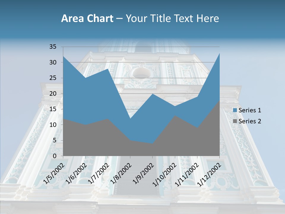 Building Below Outdoor PowerPoint Template