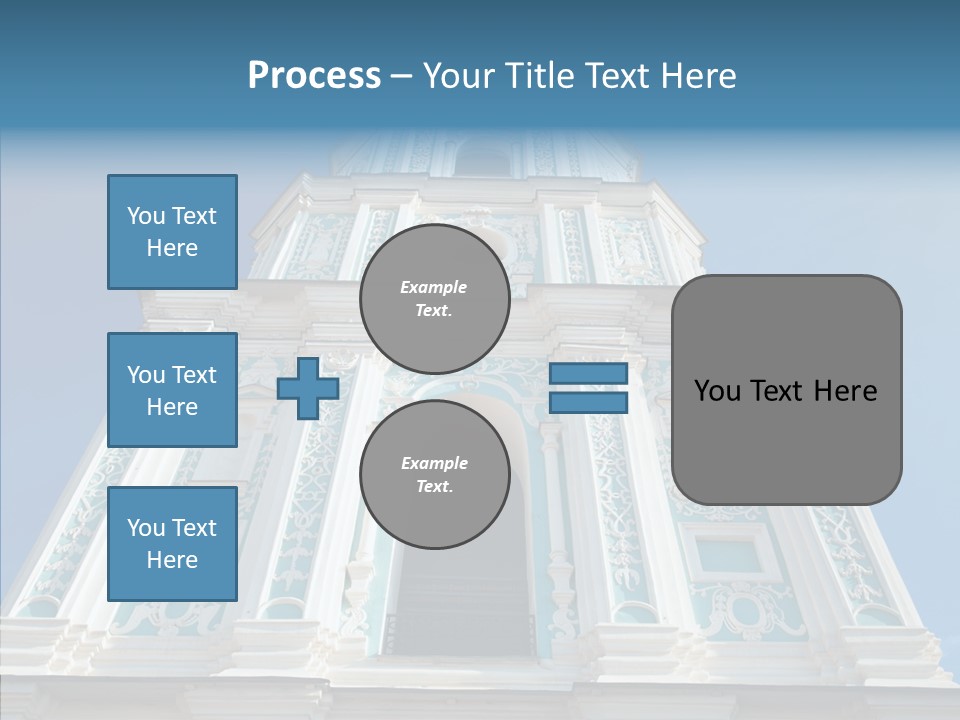 Building Below Outdoor PowerPoint Template