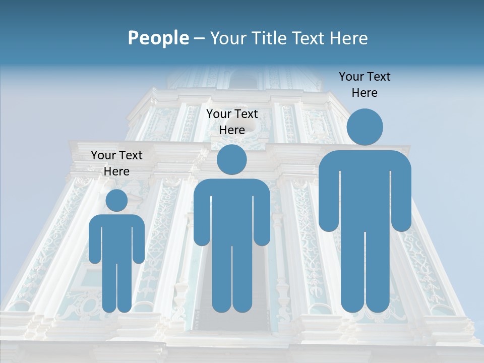 Building Below Outdoor PowerPoint Template