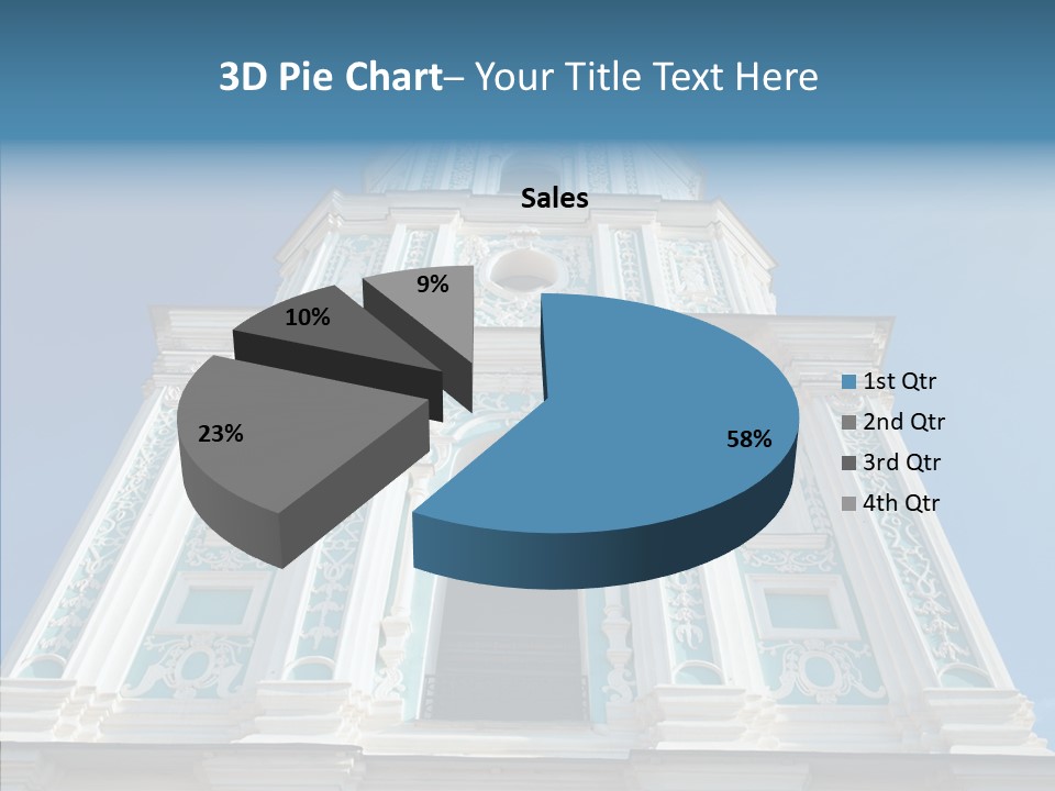 Building Below Outdoor PowerPoint Template