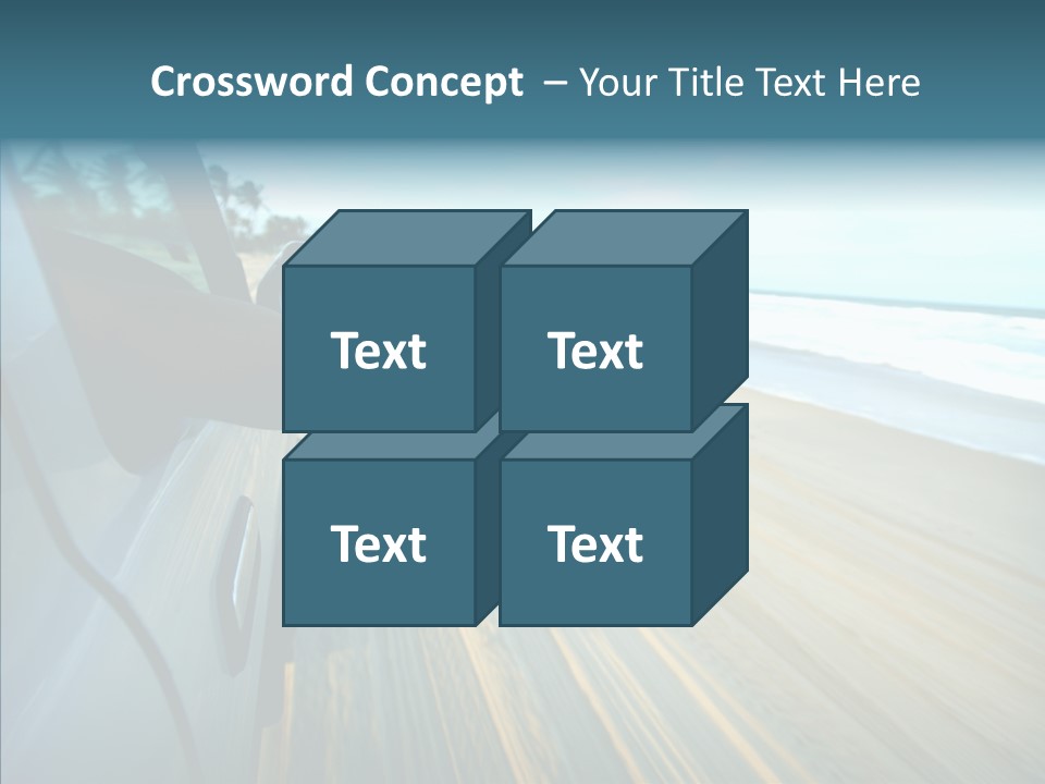 Light Road Speed PowerPoint Template