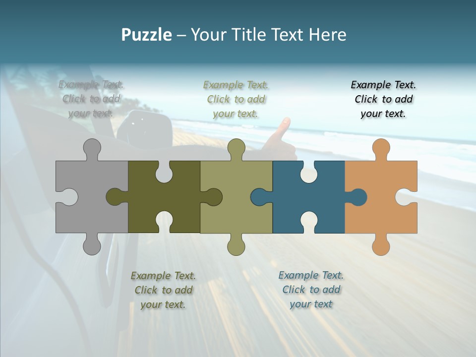 Light Road Speed PowerPoint Template