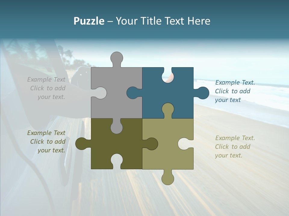 Light Road Speed PowerPoint Template