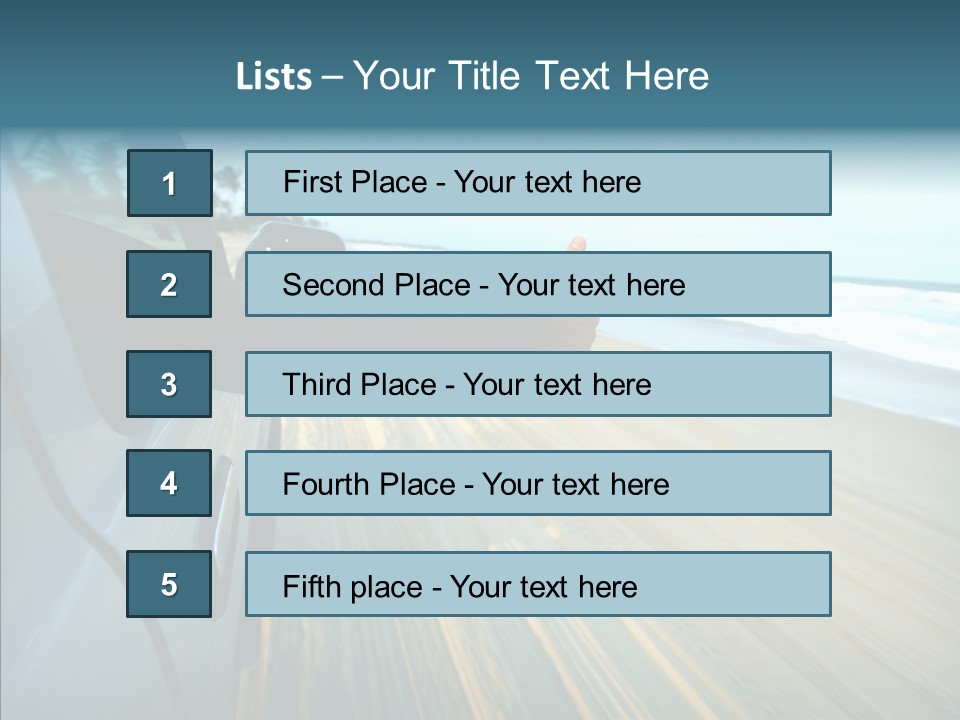 Light Road Speed PowerPoint Template
