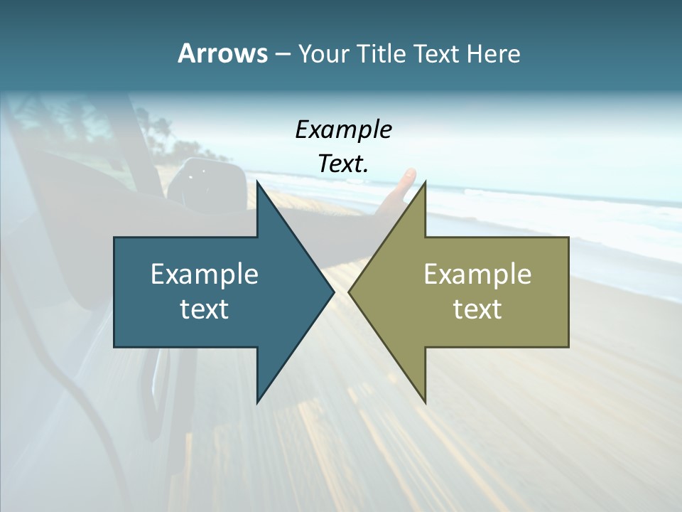 Light Road Speed PowerPoint Template