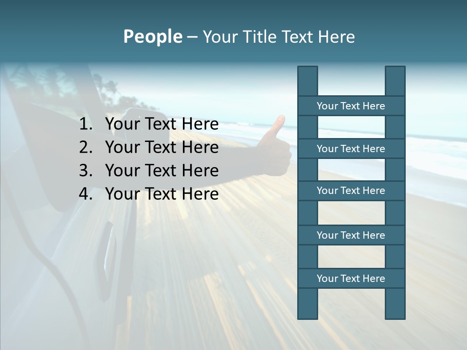 Light Road Speed PowerPoint Template