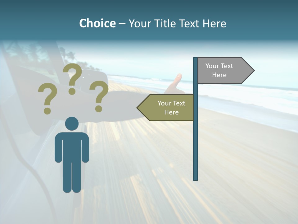 Light Road Speed PowerPoint Template