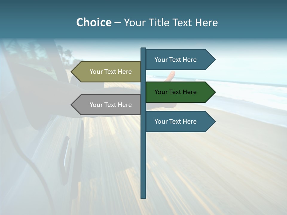 Light Road Speed PowerPoint Template