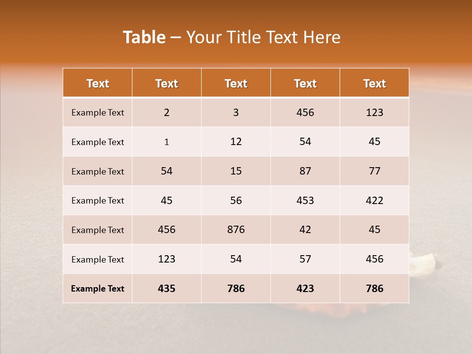 Seashell Mexico Tropical PowerPoint Template