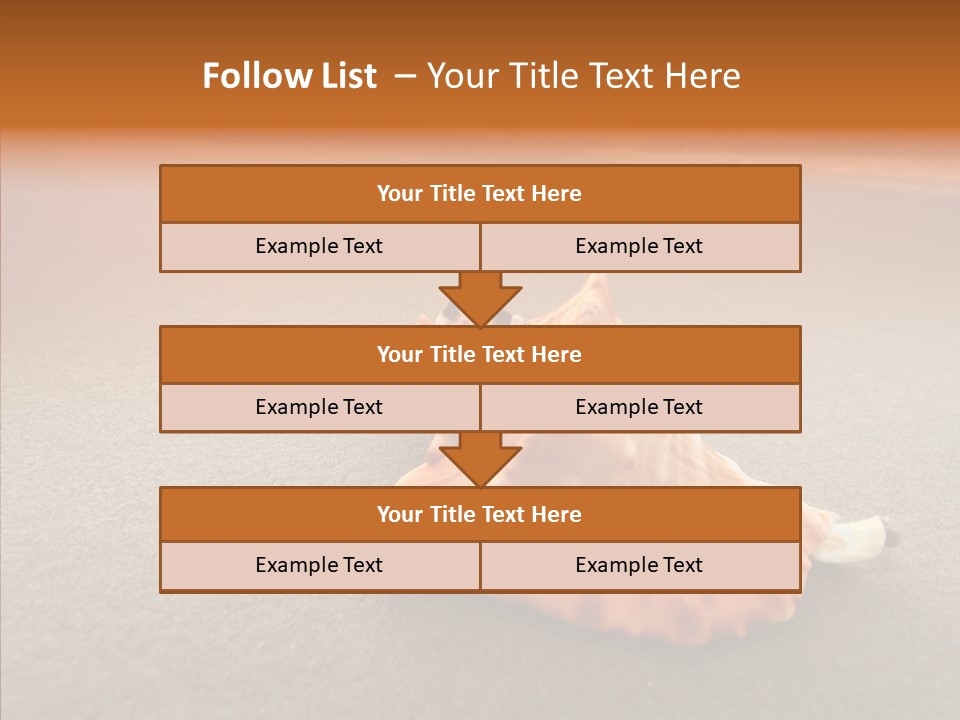 Seashell Mexico Tropical PowerPoint Template