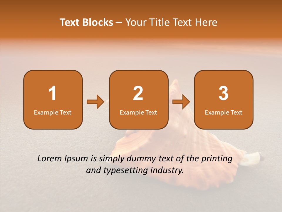 Seashell Mexico Tropical PowerPoint Template