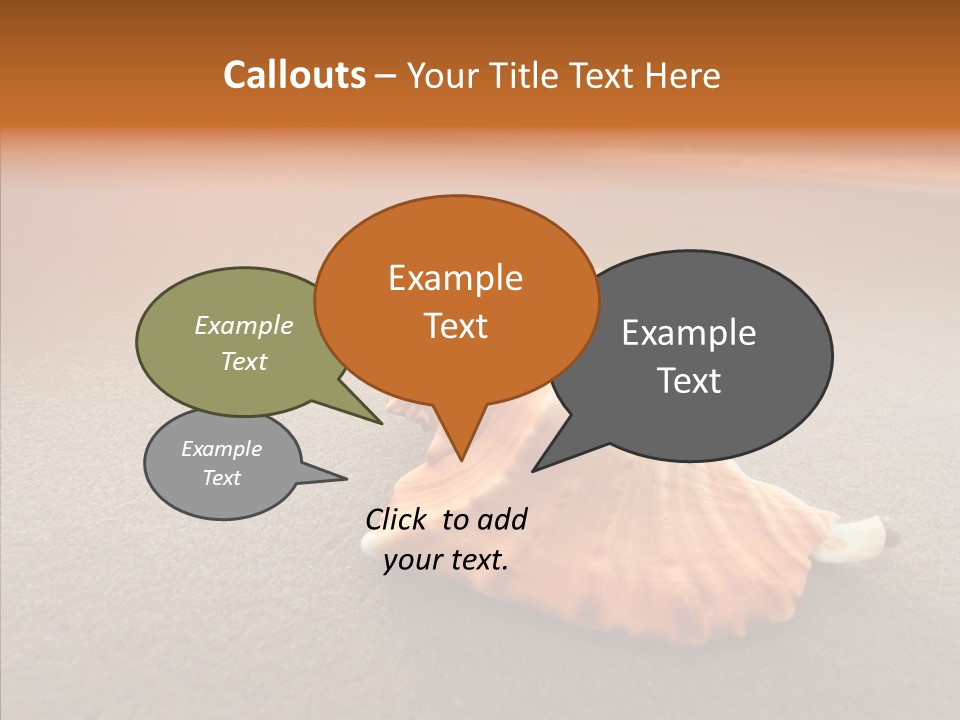 Seashell Mexico Tropical PowerPoint Template