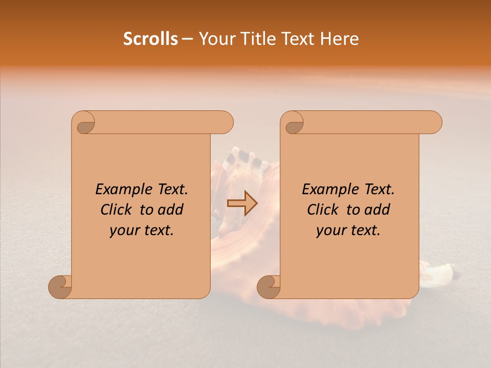 Seashell Mexico Tropical PowerPoint Template
